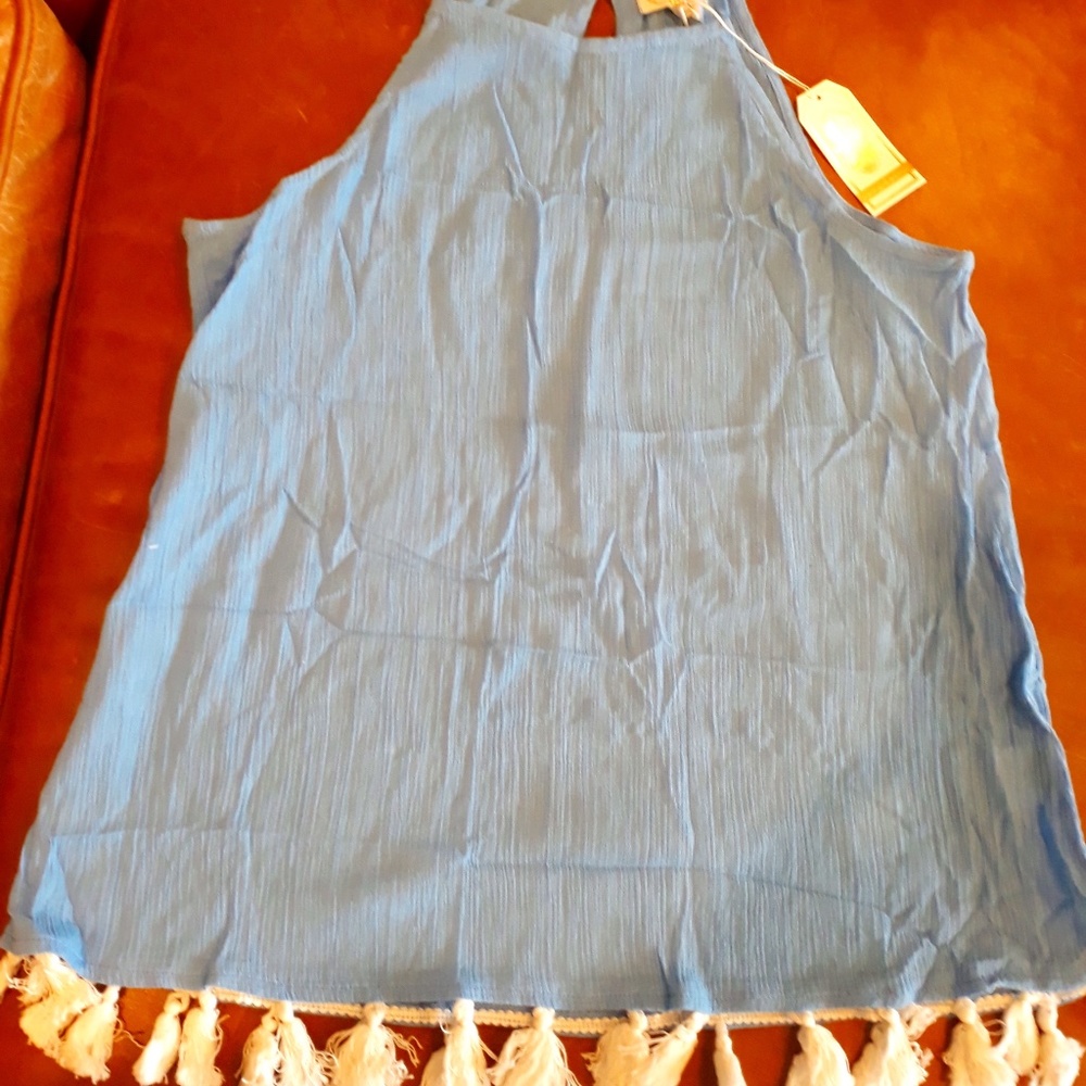 Mudpie Tassel Top